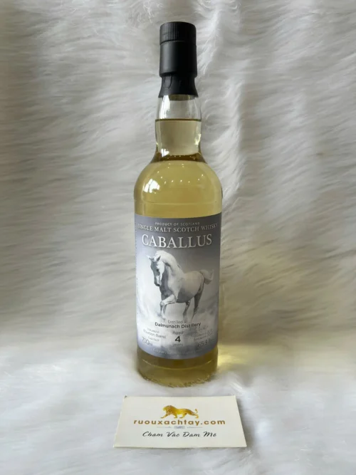 Caballus Single Malt Scotch Whisky - Dalmunach 4 Year Old 65 (2)