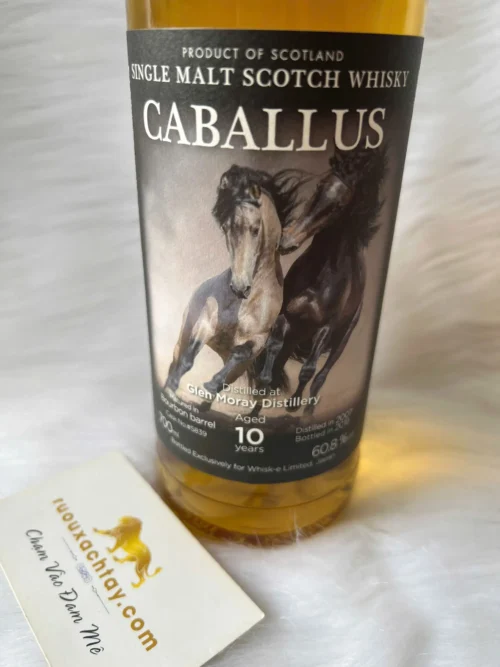 Caballus Single Malt Scotch Whisky - Dalmunach 4 Year Old 65 (3)