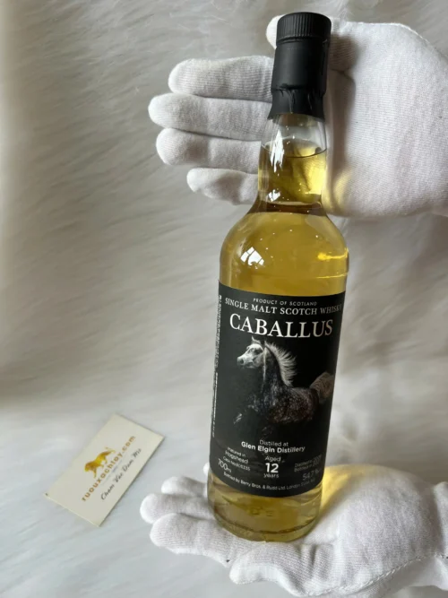Caballus Single Malt Scotch Whisky - Glen Elgin 12 Year Old 54 (1)