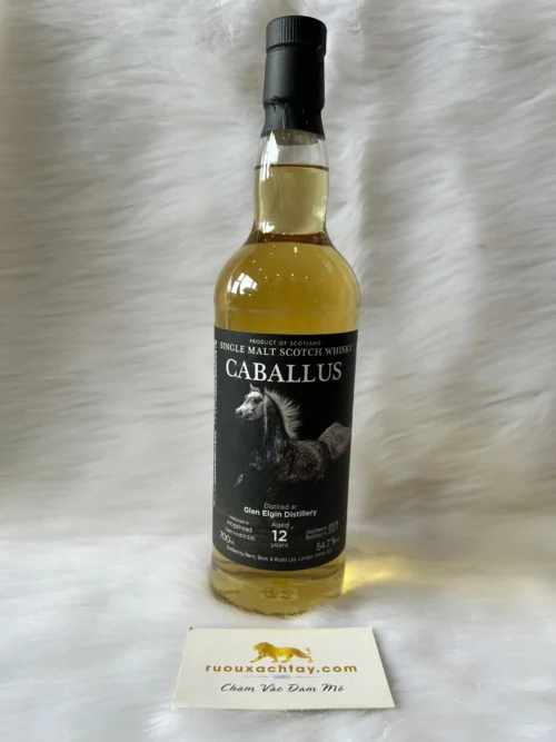 Caballus Single Malt Scotch Whisky - Glen Elgin 12 Year Old 54.7% 4 Caballus Single Malt Scotch Whisky - Glen Elgin 12 Year Old 54 (2)