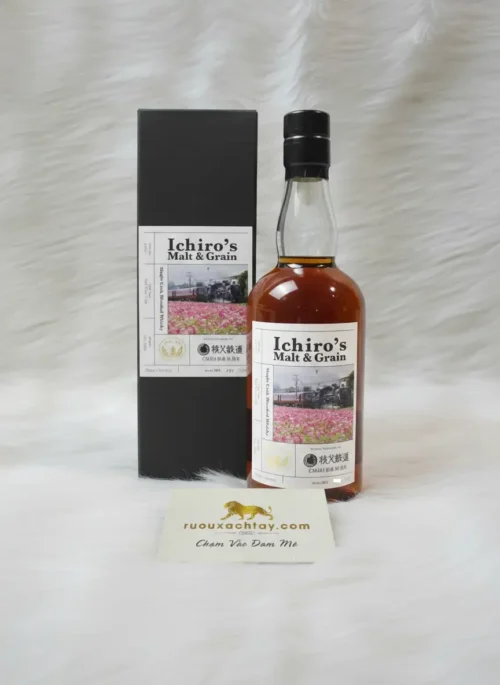 Ichiro's Malt & Grain Single Cask Blended Whisky C58363 Steam Locomotive's 80th Anniversary (1)
