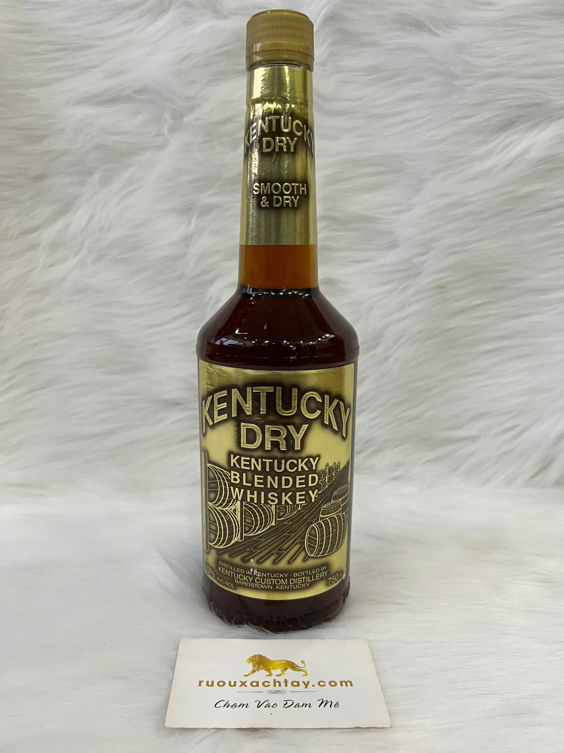 Kentucky Dry Blended Kentucky Whiskey - 1990s 1 Kentucky Dry Blended Kentucky Whiskey - 1990s (1)