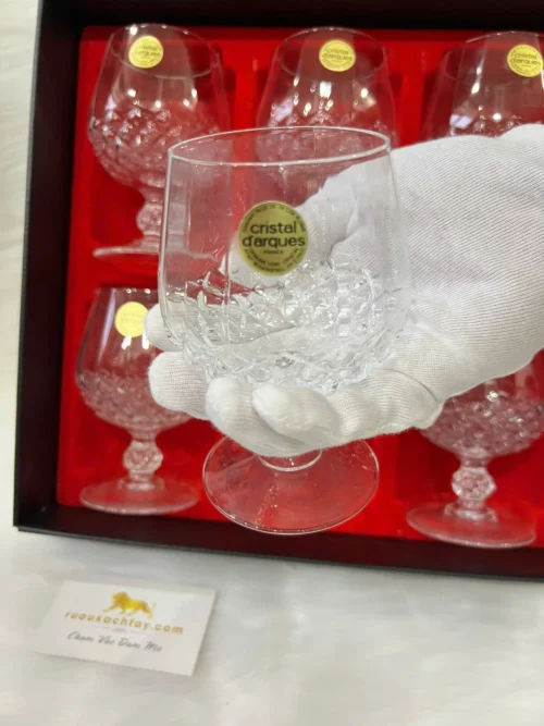 Ly Pha Lê Uống Rượu Brandy Cristal d'Arques Chenonceaux (1)