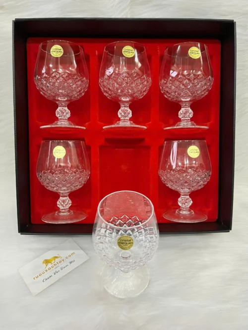Ly Pha Lê Uống Rượu Brandy Cristal d'Arques Chenonceaux (5)