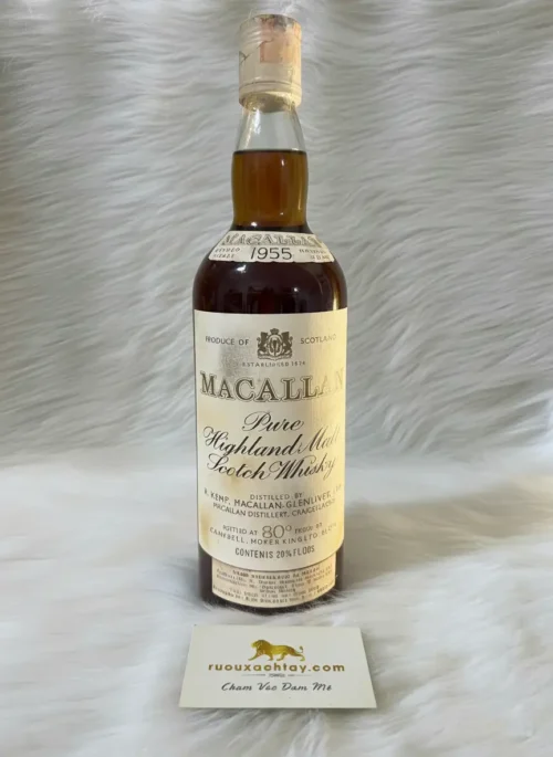 Macallan 15 ans 1955 Pure Highland Malt Scotch Whisky (1)
