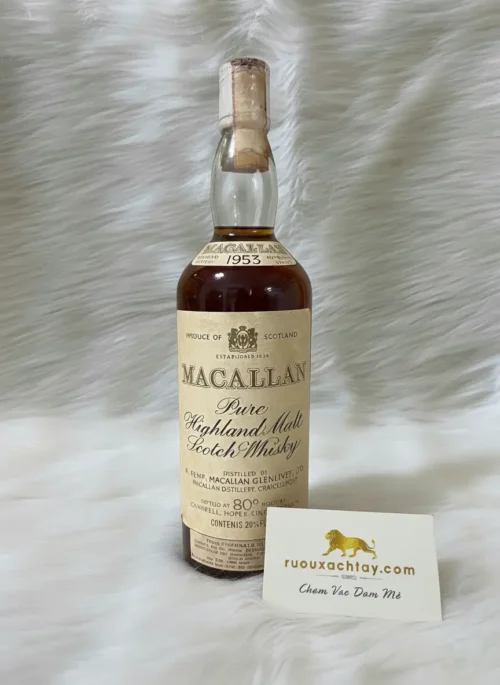 Johnnie Walker Premier 10 Macallan 15 ans 1957 Pure Highland Malt Scotch Whisky (1)