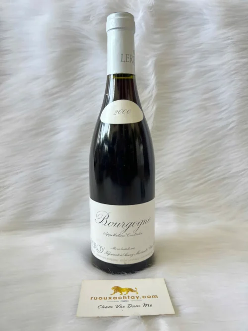 Maison Leroy Bourgogne Rouge Vintage 2000 (2)