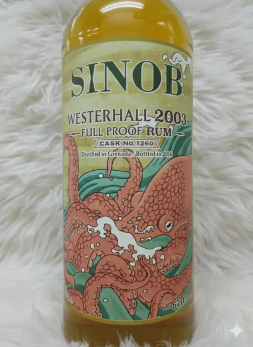 Rum Westerhall Sinob 2003 Grenada Full Proof 67% (3)