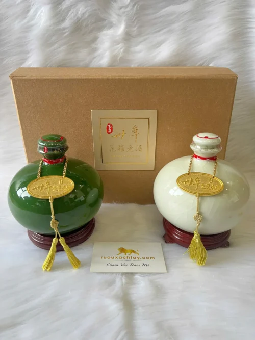 Rượu Thiệu Hưng 30 Năm Hồ Tiên Lão Tửu (Hua Tian Lau Chiew) (2)