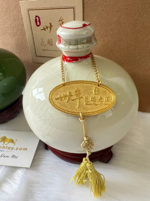 Rượu Thiệu Hưng 30 Năm Hồ Tiên Lão Tửu (Hua Tian Lau Chiew) (4)