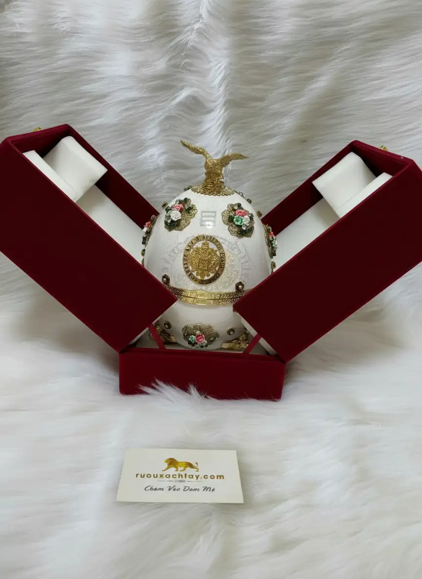 Rượu Vodka Trứng Sa Hoàng Imperial Collection Vodka PEARL FLOWERS 2 Rượu Vodka Trứng Sa Hoàng Imperial Collection Vodka PEARL FLOWERS (3)