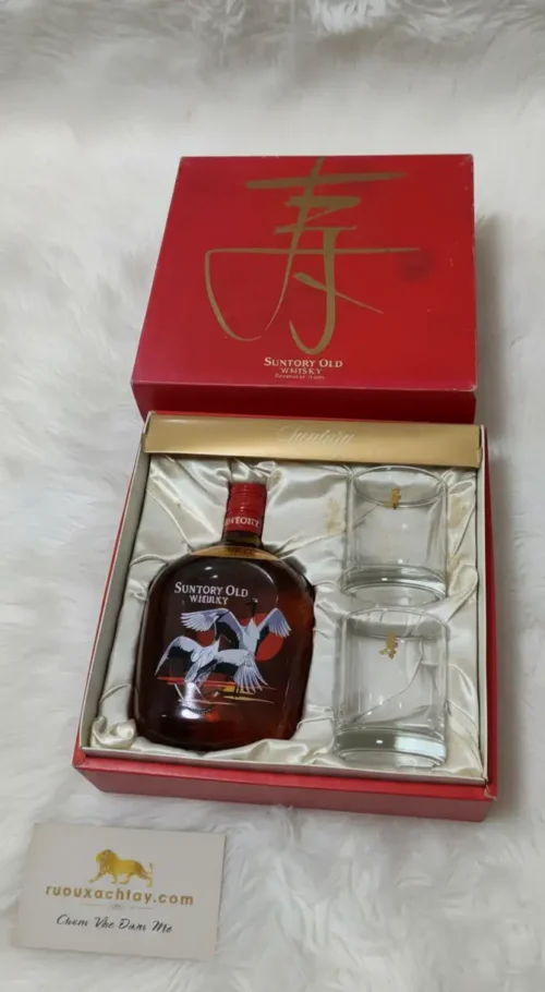 Suntory Old Whisky For Bird's Expo - Crane (1)