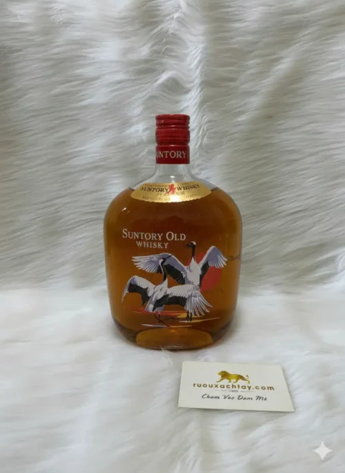 Suntory Old Whisky For Bird's Expo - Crane (3)