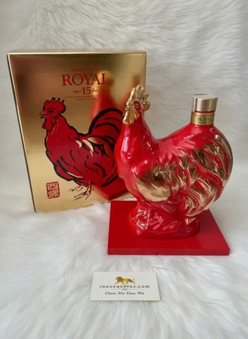 Suntory Royal 15 Year Old Red Rooster Zodiac 2005