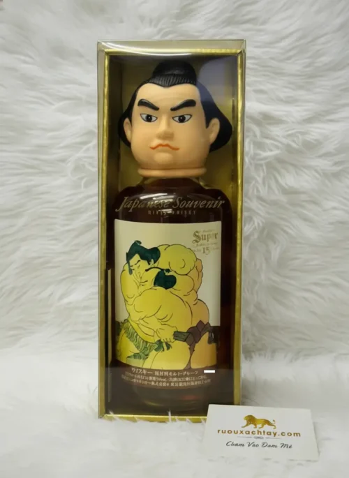 Sưu tầm Rượu Whisky – Khẳng Định Đẳng Cấp Mới Của Giới Thượng Lưu Việt Nam 20 Whisky Nikkka Super 15yo Sumo Japanese Souvernir (1)