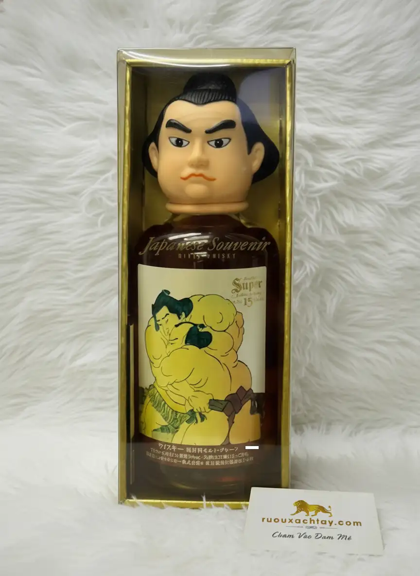 Whisky Nikkka Super 15yo Sumo Japanese Souvernir 1 Whisky Nikkka Super 15yo Sumo Japanese Souvernir (1)