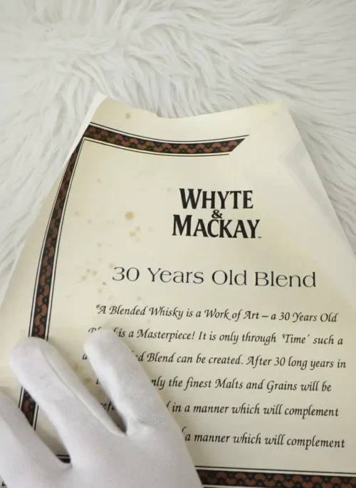 Whyte & Mackay 30yo Very Rare Blended Scotch Whisky 6 Whyte & Mackay 30yo Very Rare Blended Scotch Whisky (2)
