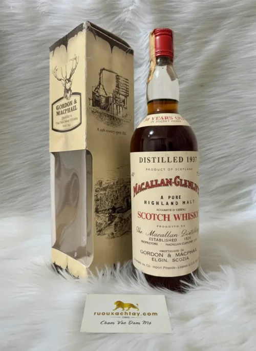 1937 Macallan 34 years - Gordon & MacPhail