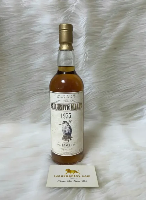 1975 The Exclusive Malts Banff 33 Years - The Creative Whisky Company