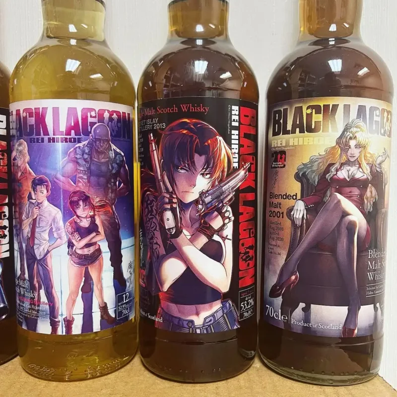 Sinlge Malt Scotch Whisky Black Lagoon - Ardmore 21yo 3 Big fan of Black Lagoon - Full set Whisky (2)