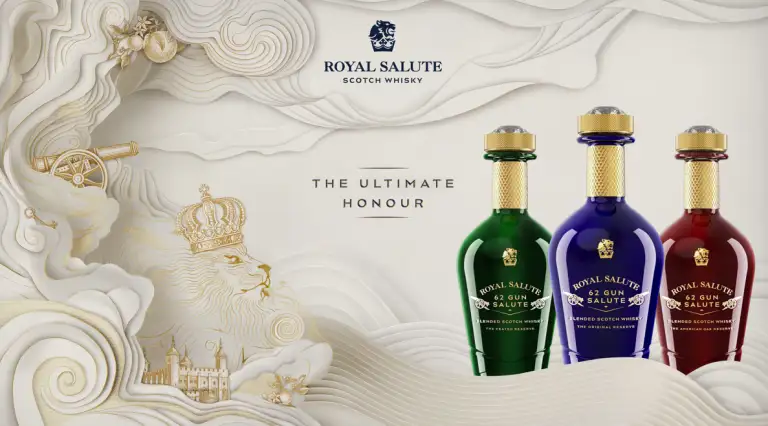 Bộ 3 The Ultimate Honour - Royal Salute 62 Gun Collection