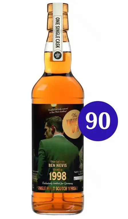 Đánh giá của WhiskyNotes đạt 90 điểm