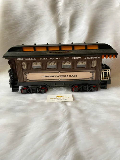Jim Beam Central Railroad of New Jersey Observation Train Car Decanter (1)