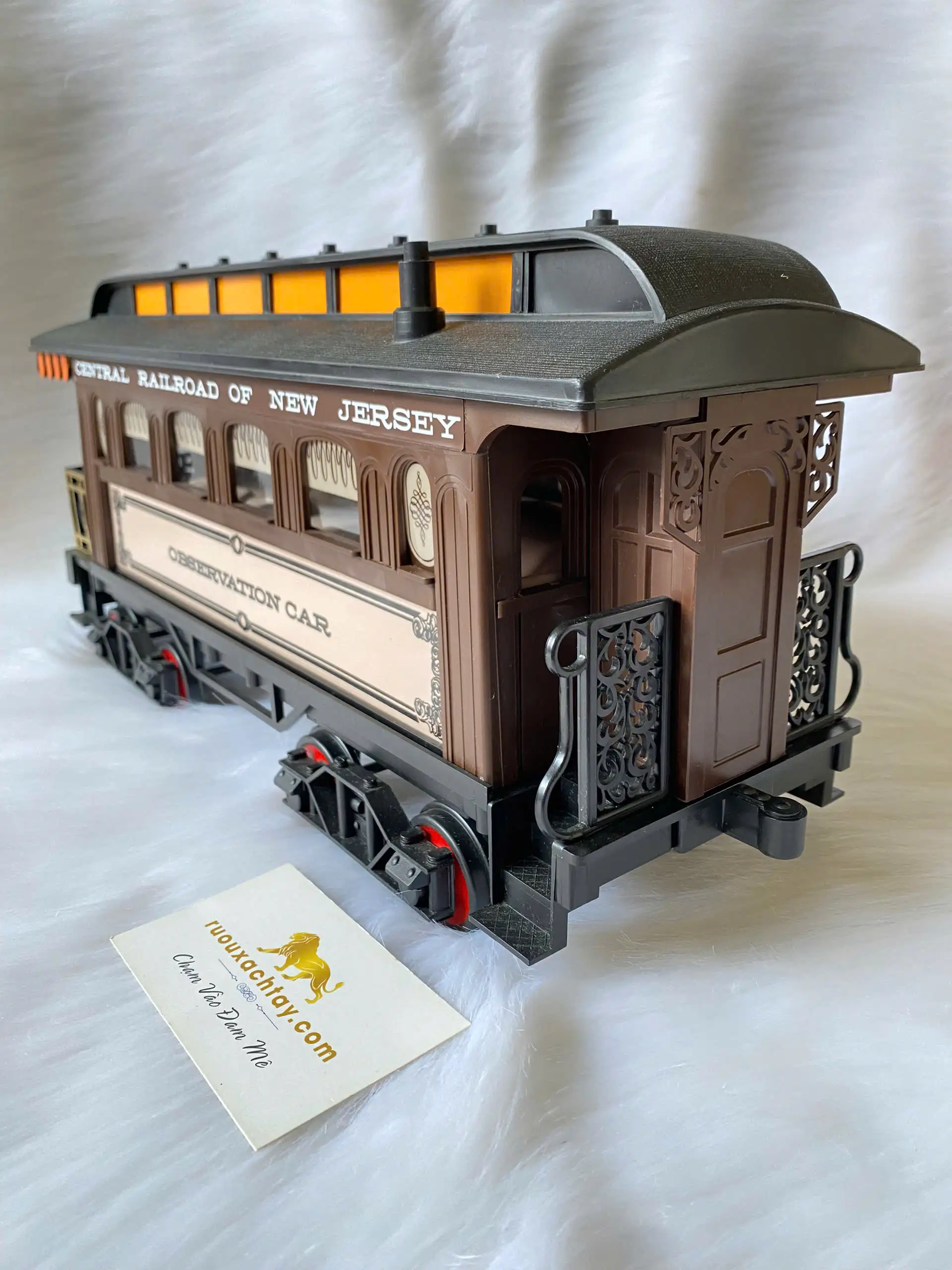 Jim Beam Central Railroad of New Jersey Observation Train Car Decanter 3 Jim Beam Central Railroad of New Jersey Observation Train Car Decanter (3)