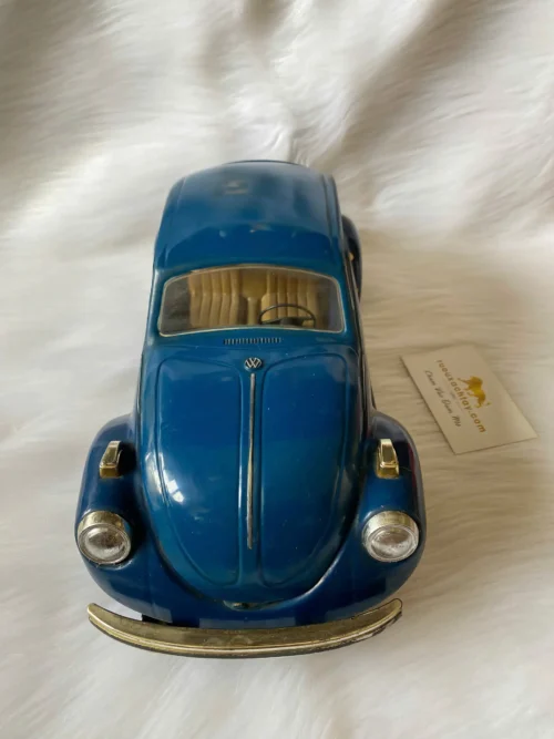 Jim Beam Whiskey Blue Volkswagen VW Bug Decanter 1973 9 Jim Beam Whiskey Blue Volkswagen VW Bug Decanter 1973 (5)