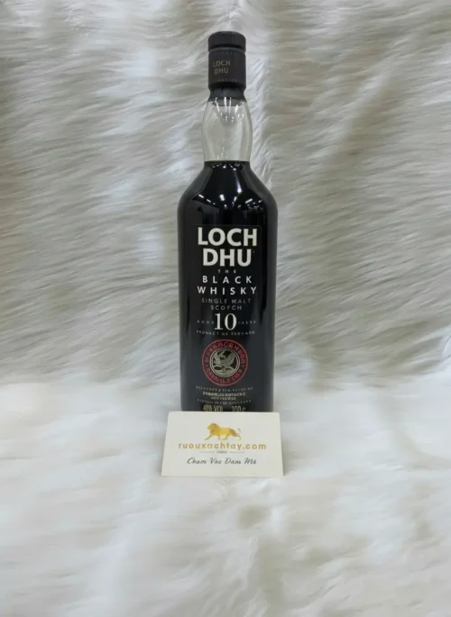 Loch Dhu 10 Years Old - The Black Whisky Single Malt Scotch