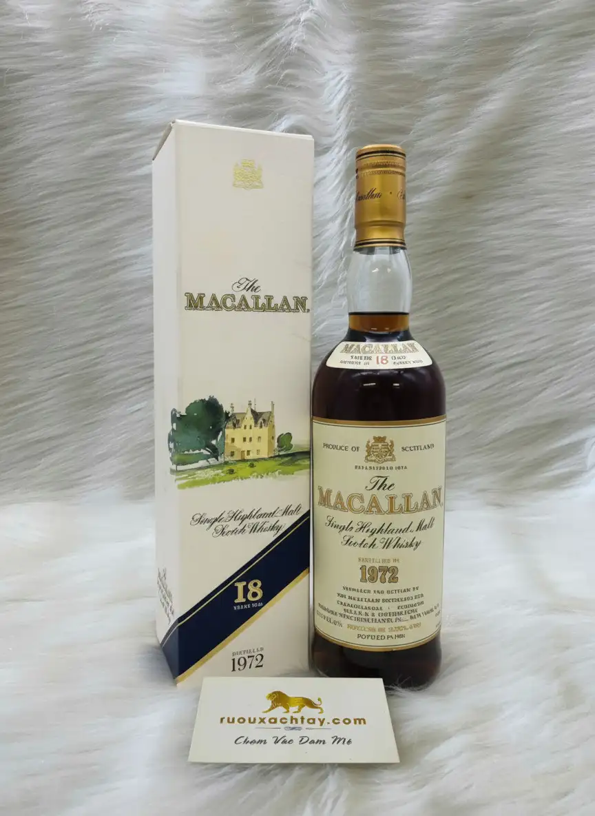 Macallan 18 Sherry Oak 1972 1 Macallan 18 Sherry Oak 1972