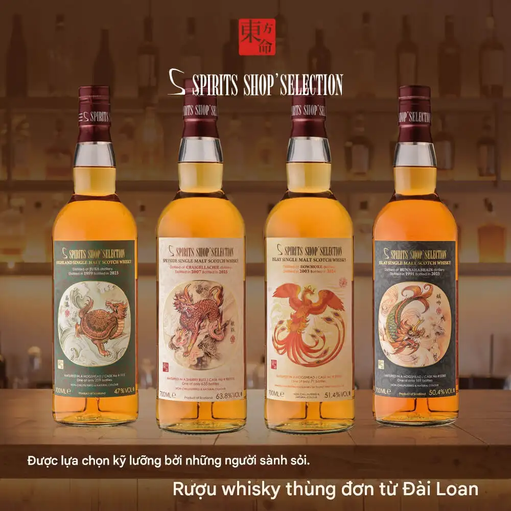 2007 Craigellachie 15 Years - Spirits Shop Selection 4 Nhưng phiên bản đặc biệt khác của Spirits Shop Selection
