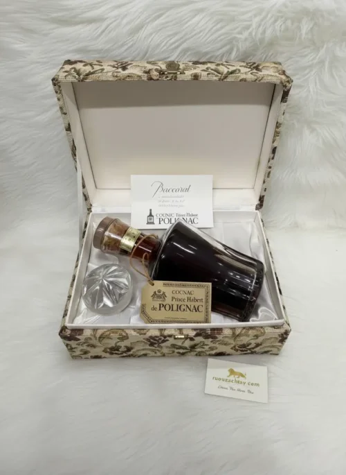 Rượu Courvoisier Napoleon Fine Champagne Cognac 86 Prince Hubert De Polignac Extra Reserve Cognac Baccarat Crystal (1)