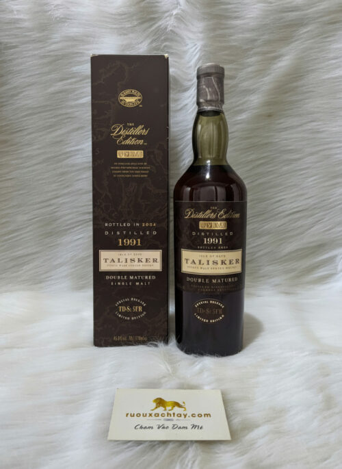 Single Malt Scotch Talisker Double Matured Distiller's Edition 13 Year (1991 Release)