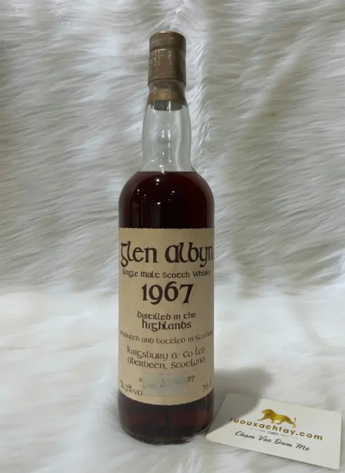 1967 Glen Albyn 34 Years Single Malt Scotch Whisky