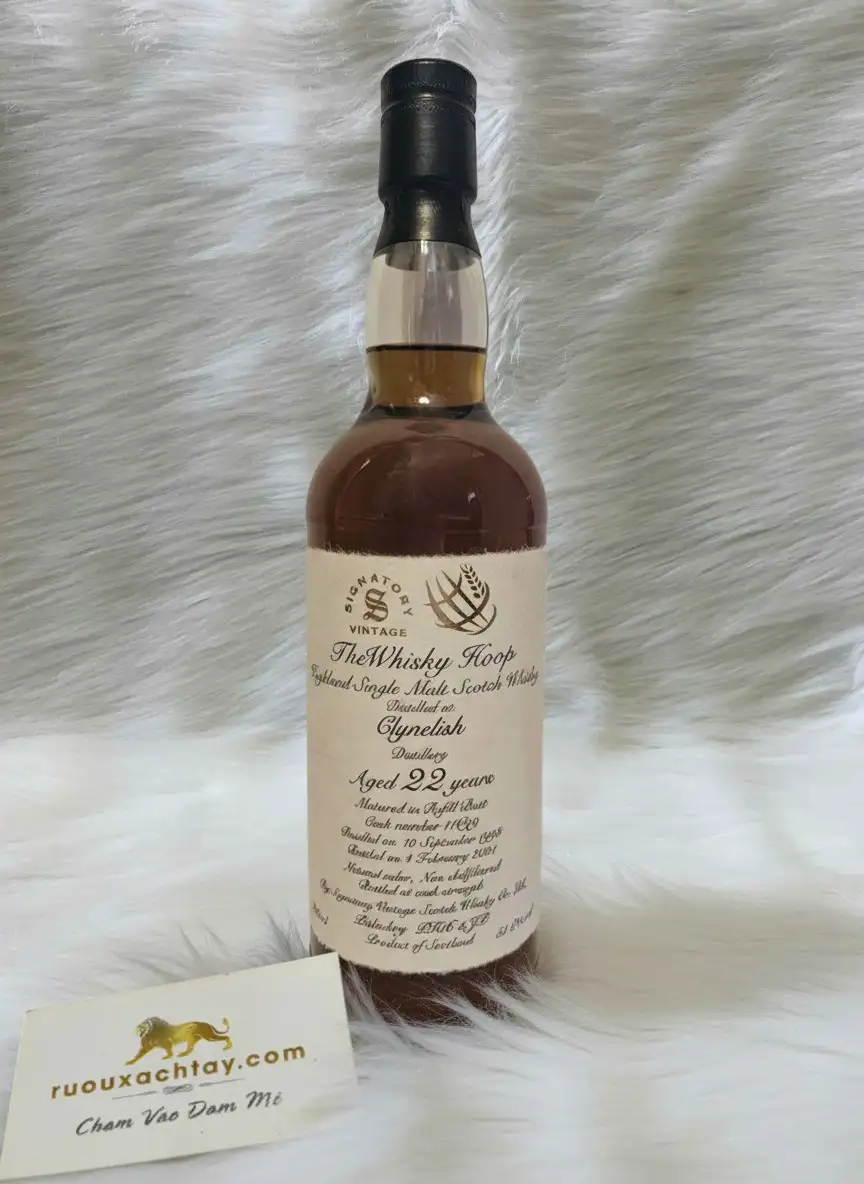 1988 Clynelish 22 Years - Signatory Vintage The Whisky Hoop 1 1988 Clynelish 22 Years - Signatory Vintage The Whisky Hoop