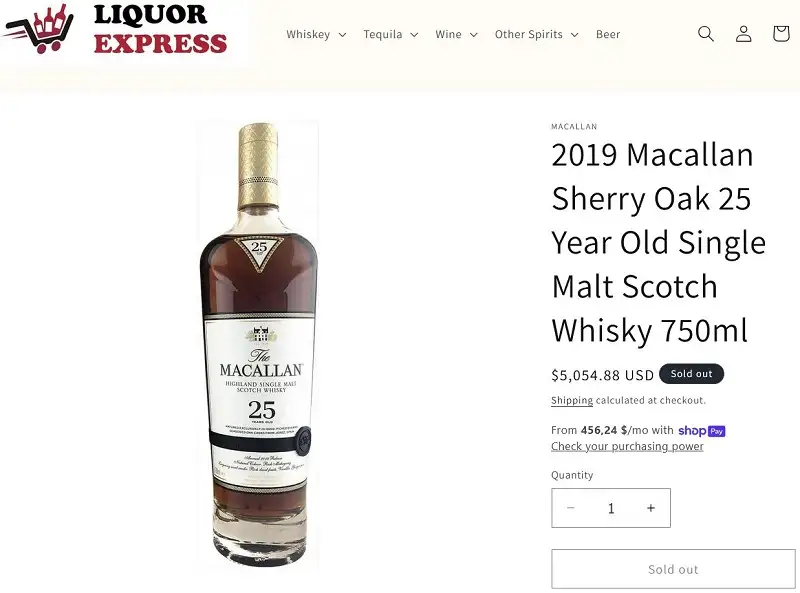 Macallan 25 Years Old Sherry Cask Release 2019 12 Giá rượu Macallan 25 Years Old Sherry Cask Release 2019