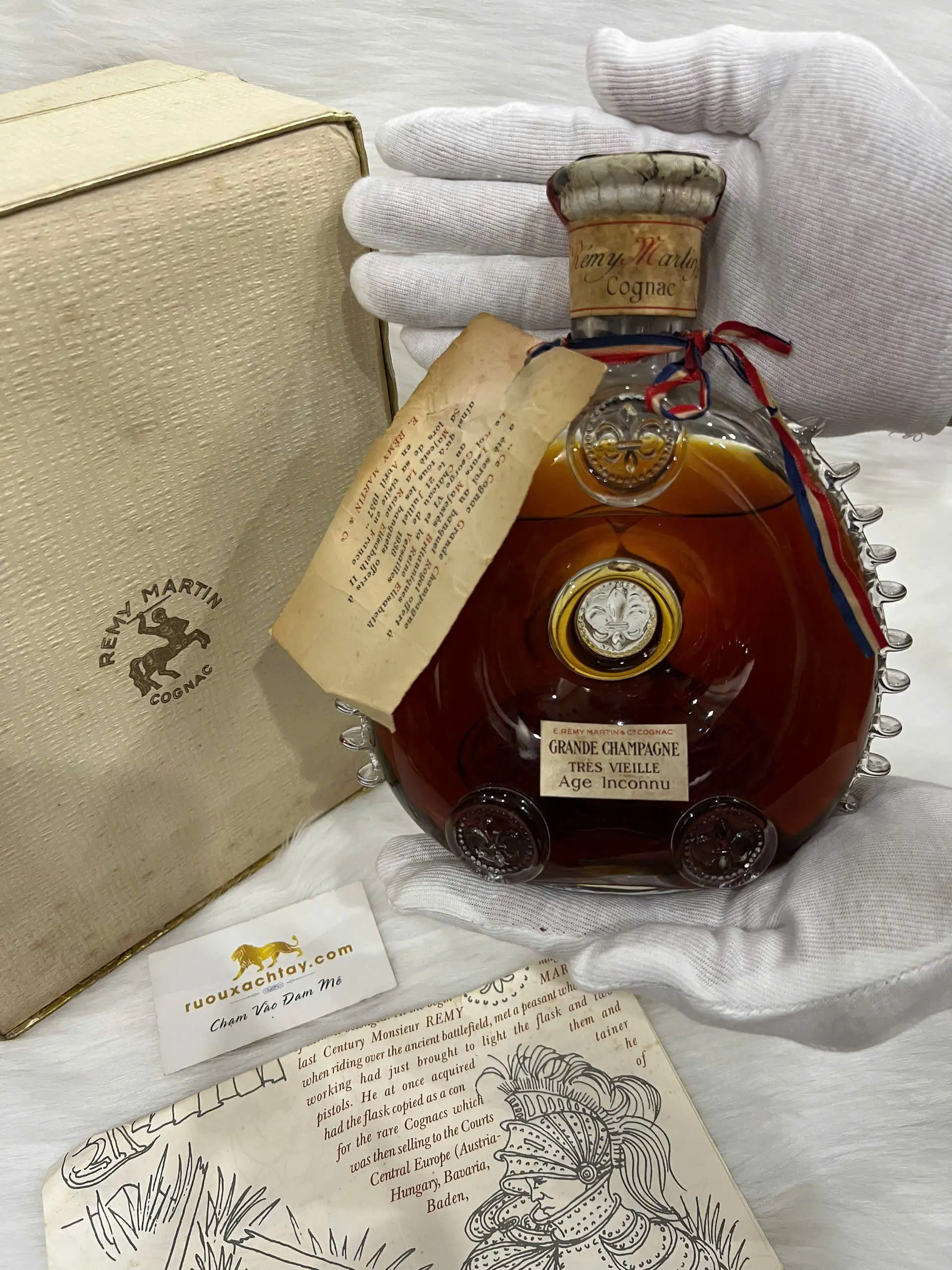 Grande Champagne Remy Martin Louis XIII Tres Vieille Age Unknown Bottled 1950s-1960s 1 Grande Champagne Remy Martin Louis XIII Tres Vieille Age Unknown Bottled 1950s-1960s (1)