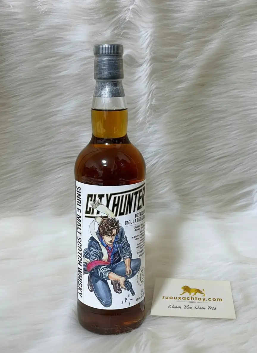 2008 Caol Ila 15 Years Single Cask Single Malt Cask Strength - City Hunter - Hideo Yamaoka 1 2008 Caol Ila 15 Years Single Cask Single Malt Cask Strength - City Hunter - Hideo Yamaoka