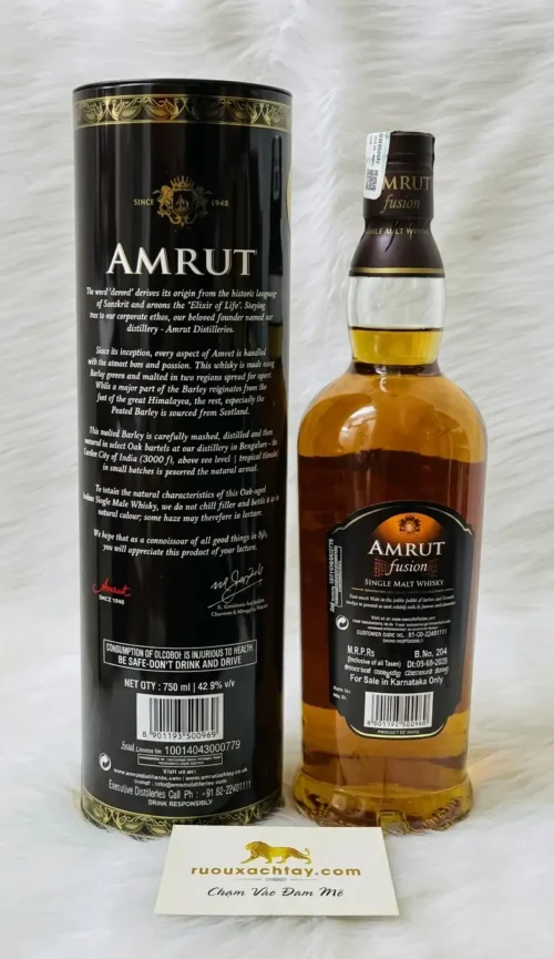 Amrut Portonova Indian Single Malt Whisky (2)