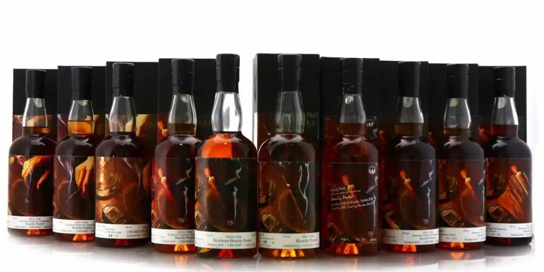 Ichiro’s Malt Chichibu Heavily Peated 2016 - Cigar Label 7 Chichibu Cigar Label Single Cask Collection