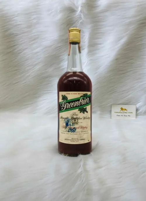 Greenbrier Fine Straight Bourbon Whiskey