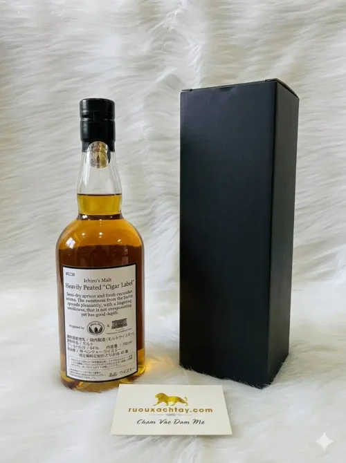 Ichiro’s Malt Chichibu Heavily Peated 2016 - Cigar Label 4 Ichiro’s Malt Chichibu Heavily Peated 2016 - Cigar Label - 1
