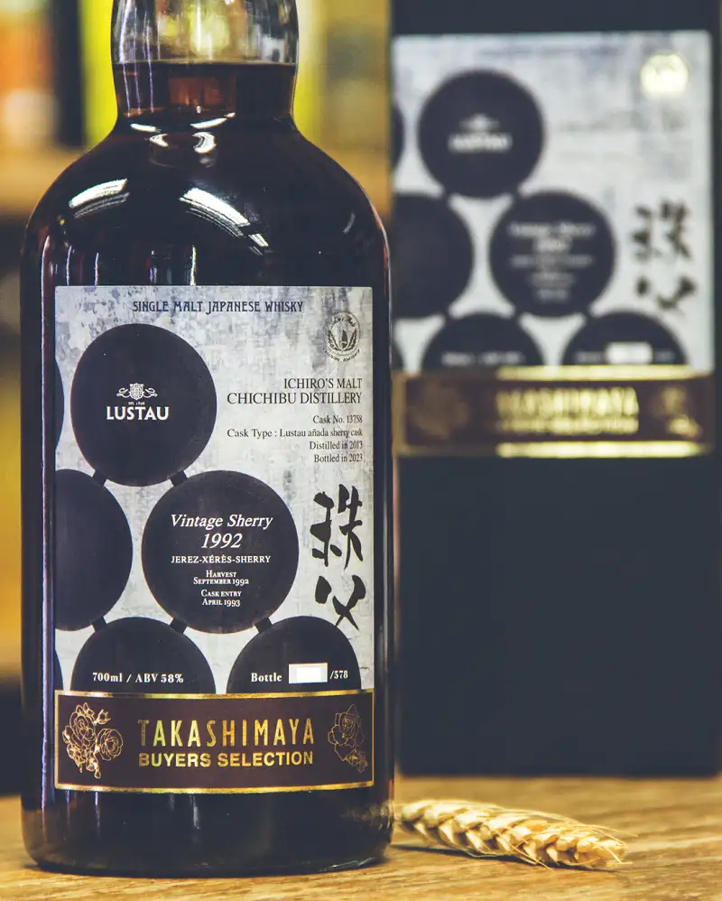 Ichiro's Malt Chichibu Takashimaya Lustau 1992 - 1