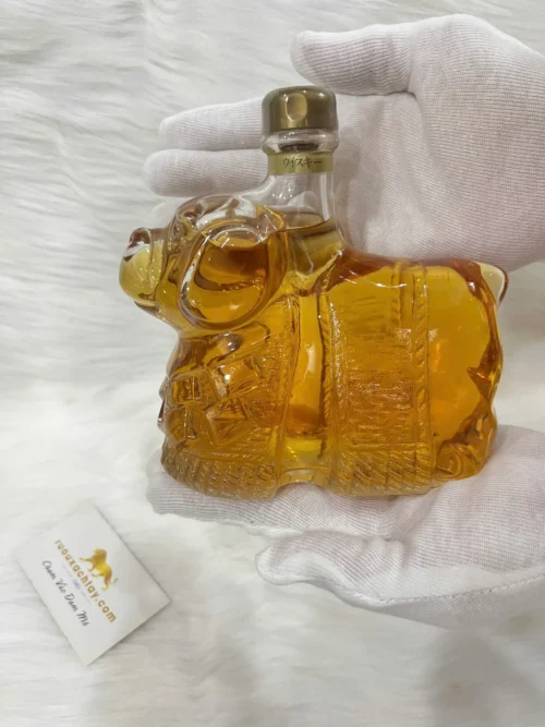 Nikka Super Whisky Zodiac - Năm Tuất 1990 (1)