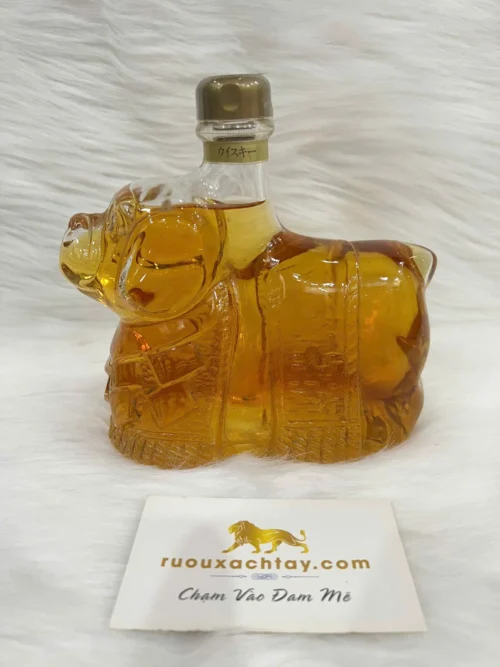 Nikka Super Whisky Zodiac - Năm Tuất 1990 (2)