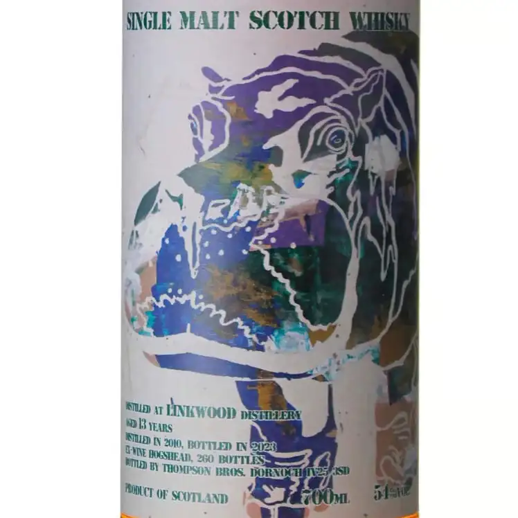 Single Malt Scotch Whisky Linkwood 13 Years - BAR Bacchus - Label (1)