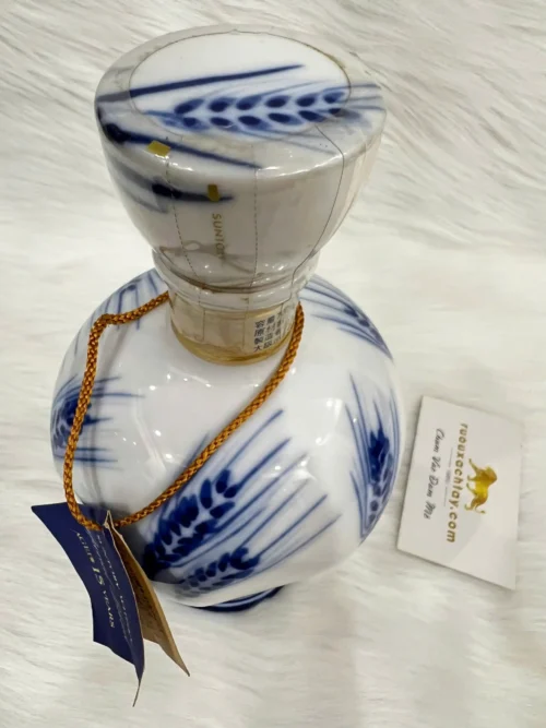 Suntory Whisky Special Blend Aged 15 Years Ceramic Bottle - Coop Kobe 70th Anniversary (2)