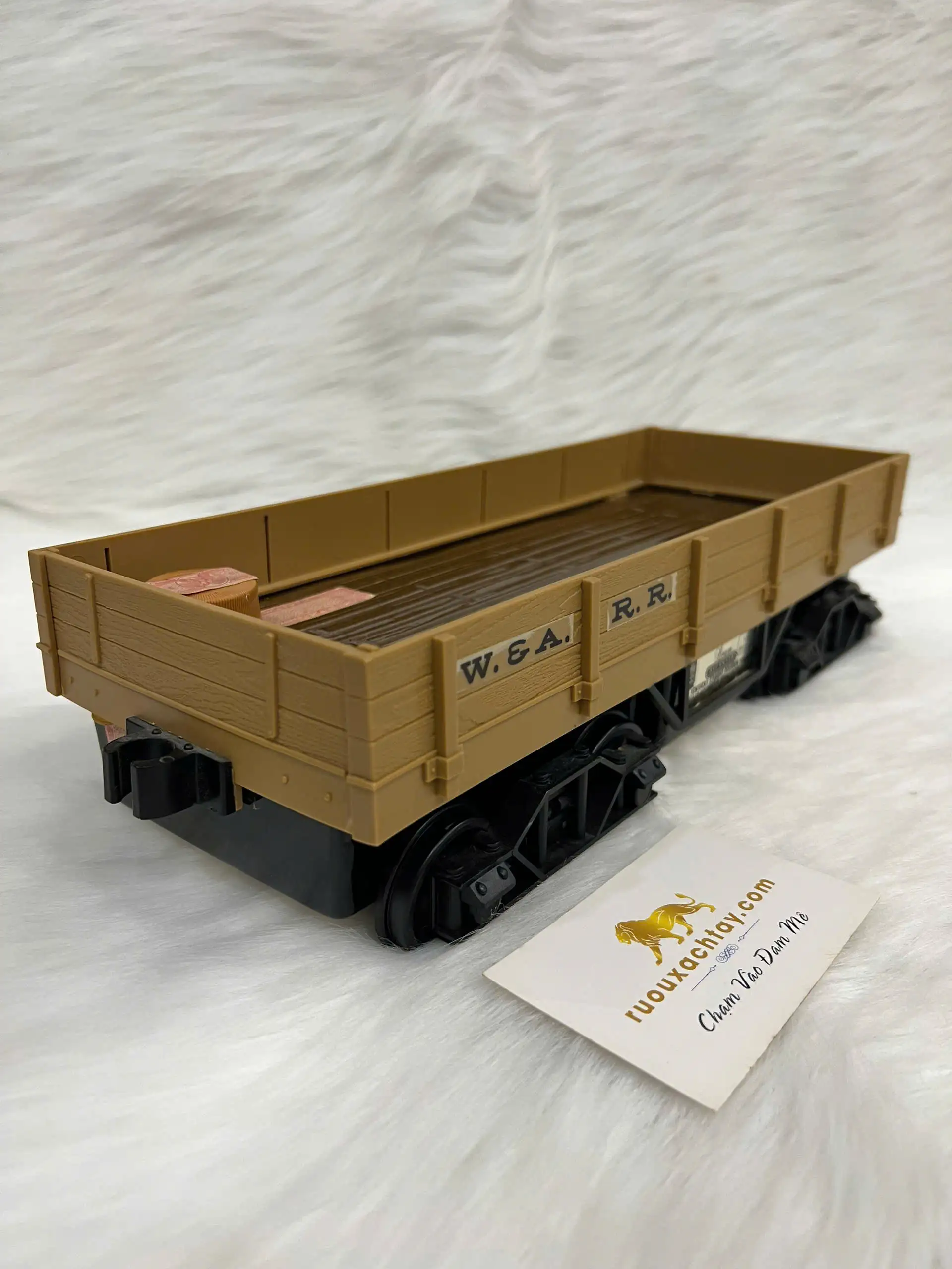 Jim Beam W&A Flat Car Decanter 2 Jim Beam W&A Flat Car Decanter (3)