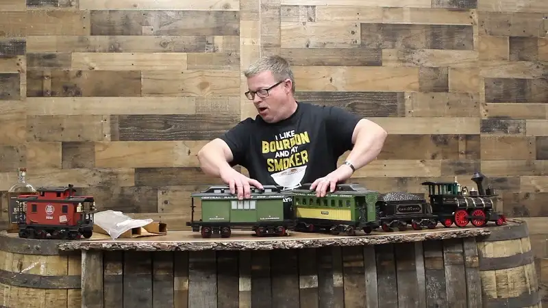 Jim beam train decanter colection (1)